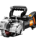 Heavy Lifter 4800W Electric Wall Chaser With Adjustable Depth And Width For Concrete Brick Masonry Groove Cutting side view