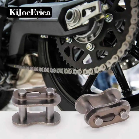 Sturdy Carbon Steel Bike Chain Master Link Connector Kit, 6 Pack Quick Links For Bikes, Bicycles, Mini Karts And Scooters, Easy Install