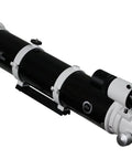 Sky Watcher EvoStar 120 APO Doublet Refractor Portable Optical Tube with white aperture and black body for astrophotography