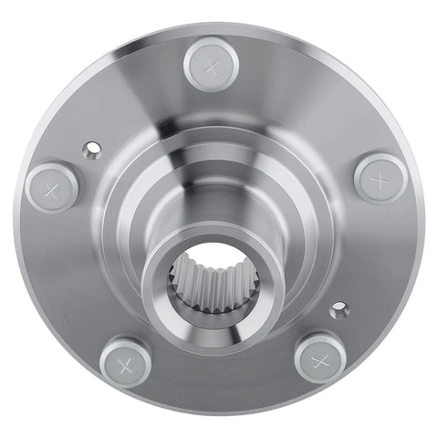 Front view of Front Wheel Hub Bearing Assembly Pair For Civic 2006 2011 1.3L 1.8L Left And Right OE Replacement Durable Wheel Hub Bearings