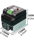 Industrial Grade 440V 11KW Three Phase Input And Output VFD Variable Frequency Drive For Precise Motor Speed Control Inverter 10HP 7.5kW, 170x130x160mm
