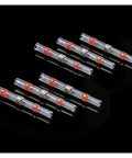Rock Solid 100 Pack Heat Shrink Soldering Terminals Insulated Butt Connectors Kit For Electrical Wire Repair And Soldered Sleeve Terminals That Make Your Wiring Job Look Sick And Last Forever Without No Problems At All, clear heat shrink solder connectors
