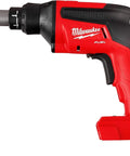M18 Fuel Drywall Screw Gun Bare Tool With Auto Start Mode and Powerstate Brushless Motor delivering 4500 RPM, side view