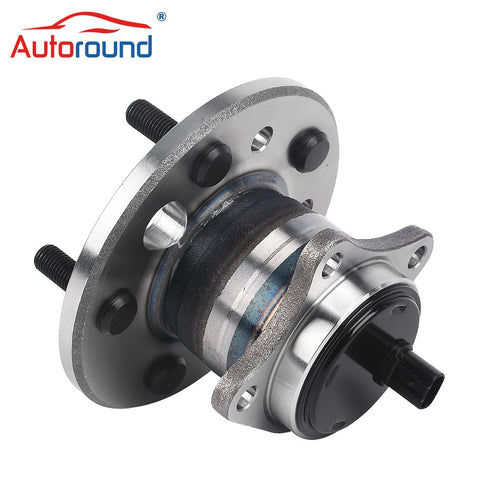 Rear Right Wheel Hub And Bearing Assembly 512207 With ABS Sensor For Toyota Camry Avalon Highlander Solara And Lexus ES300 ES330 ES350 2001-2012 5 Lug Replacement, close-up view