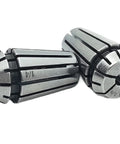 Router Collet Set For CNC Milling And Engraving ER11 Size with 1/8 inch and 1/4 inch collets made of 65Mn spring steel for precision clamping