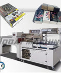 Industrial Grade Heavy Duty L-Bar Sealer Shrink Wrap Machine With Built-In Heat Tunnel For Reliable Bottle Packaging And Tight Plastic Film Wraps That Handle Your Setup Like Pros with assorted lip stick boxes.