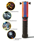 Handheld Magnetic Induction Heater For Rusted Screws And Bolts Removal With 3 Coils 110V 1300W Quick Preheat shown with usage examples