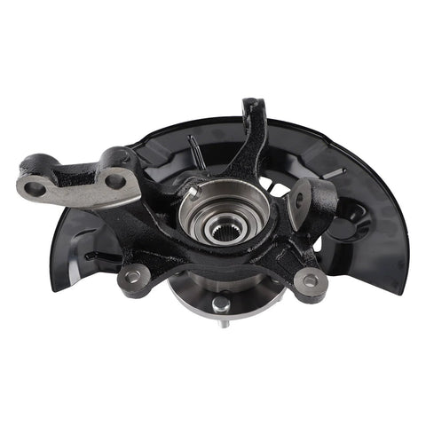 Front Right Passenger Side Steering Knuckle Wheel Bearing Hub Assembly For 2012 2017 Toyota Camry 2.5L Gas Only Direct Fit Replacement No Drama Install 43211AA010 686248, front view