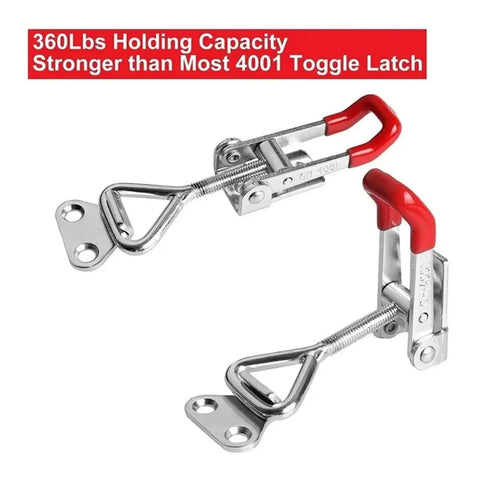 Tough As Nails Heavy Duty Adjustable Toggle Latch Made Of Stainless Steel For Cabinets Cases And Doors Rust Resistant Clamp