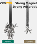 Built Like A Tank 6 Inch Tamper Proof Torx Bit Set 14 Piece Magnetic Screwdriver Bits S2 Steel Impact Heads TT7 Through TT40 With Case demonstrated with screws