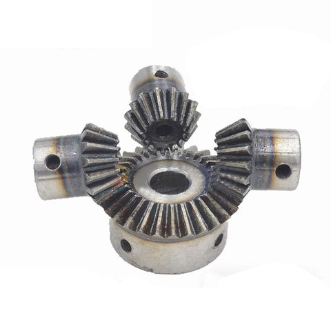Dope 1.5 Mod Bevel Gear Set With 15T And 30T, 90 Degree 1 To 2 Drive Pairing, 10mm Bore, M5 Screws, Compact Gearbox Upgrade For Small Machines