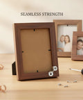 Right Angle Corner Bracket For Woodworking And DIY Furniture Repair Slim Silver Metal Brace Plate in picture frame corner