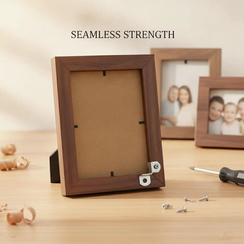Right Angle Corner Bracket For Woodworking And DIY Furniture Repair Slim Silver Metal Brace Plate in picture frame corner