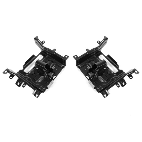 ECOTRIC front bumper brackets for Ram 1500, pair left and right, black steel