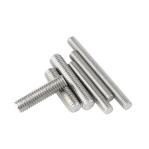 Heavy Duty 304 Stainless Steel Full Threaded Rod 55mm Length M5 Thread Pack Of 10 for indoor and outdoor use, corrosion resistant
