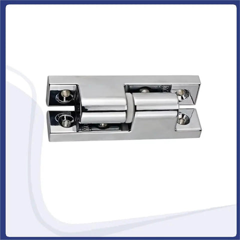 Corner Mounted Zinc Alloy Hinges for Equipment Boxes and Cabinet Doors Beefy and Stable One Piece Design Heavy Duty Hardware