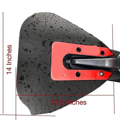Marine Hydrofoil Stabilizer for 8 to 40 HP Stern Drives and Outboard Motors Reducing Porpoising and Boosting Lift at Speed