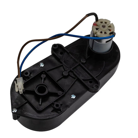 RS390 24V Steering Gearbox With Low Speed Steering Motor For Kids Ride On Cars Replacement Part 0.39 Inch Aperture 5000 RPM