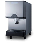 Smooth Operator Commercial Countertop Ice And Water Dispenser yielding 282 pounds of crisp nugget ice daily with eleven pound storage.