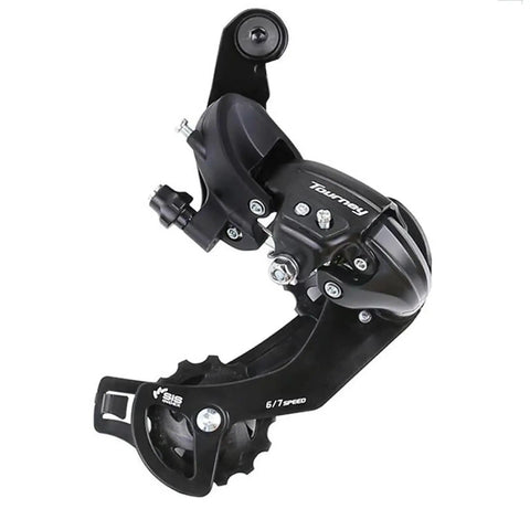 Rear Derailleur RD TY300 6 To 7 Speed Direct Mount For Road And MTB Bikes Long Cage Compatible With SIS Index Shifting Drivetrains