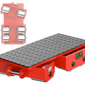 Heavy Duty Machinery Mover Skates Roll Big Loads Like A Dream With 180 Degree Swivel Wheels And Non Slip Grip For Moving Industrial Equipment Up To 40 Ton Capacity