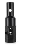Heavy Duty Universal Adapter For Digger And Auger 2 Inch Female Hex To 2-9/16 Inch Round Auger Shaft Carbon Steel