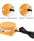 Inductive Proximity Sensor PNP 3 Wire Normally Open Metal Sensing Proximity Switch DC 6 36V with 80mm Detection Distance close-up view