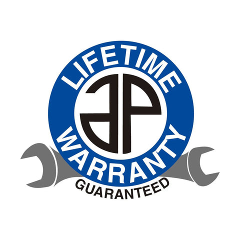 Lifetime warranty guarantee badge for 11 Piece 1/2 Inch Drive Low Profile Nano Impact Sockets SAE Set