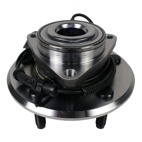 Beefed-Up Front Wheel Bearing Hub Assembly 515126 For Dodge Ram 1500 2009 2010 2011 With ABS 5 Lug Front Axle visible