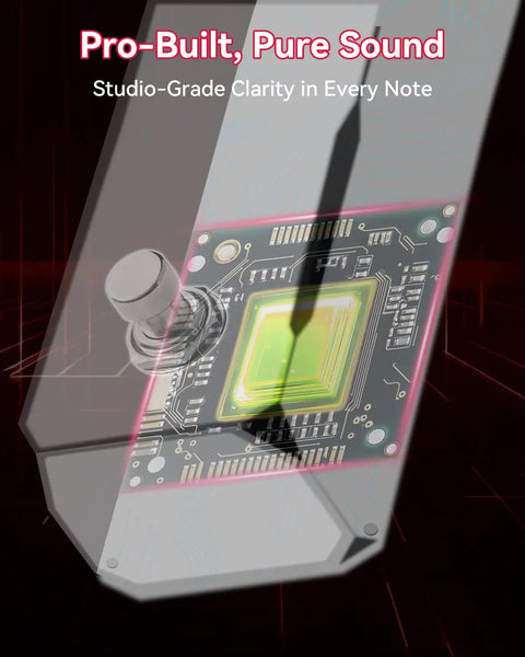 Circuit board inside High Gain Distortion Pedal For Electric Guitar With Aluminum Enclosure, showing internal components.
