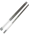 Rock Solid Weldable Stainless Steel Continuous Hinge 72 Inch Length Heavy Duty Workhorse Gate Hardware with two long steel sections.