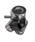 Direct Injection High Pressure Gdi Fuel Pump Built Tough For Daily Grind And Peak Heavy Duty Engine Hustle With Rock Solid Oem Form Fit And Zero Hassle Smooth Ride Assurance in metal housing from side angle.