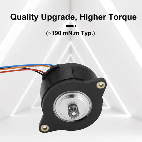 Upgraded Dual Gear Extruder for K1 Max and K1C 3D Printers with pro-grade smooth feeding and precise extrusion high temp winding