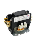 One Pole Twenty Four Volt AC Contactor for Heat Pumps and Condensers, heavy duty, thirty amp, UL listed quarter inch terminals