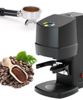 Nail That Perfect Shot With This 58mm Electric Coffee Tamper delivering fully adjustable pressure and depth control, black design.