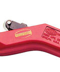 TC6Q Quick Release Tubing Cutter, 15 Inch, OD Capacity 4 To 6 And 5 Eighths Inches, Quick Wheel Change, durable red body