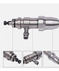 Heavy Duty Airless Paint Sprayer With Rock Solid Jet Pump For Sick Wall Finishes Quick Setup showing jet pump assembly with connectors.