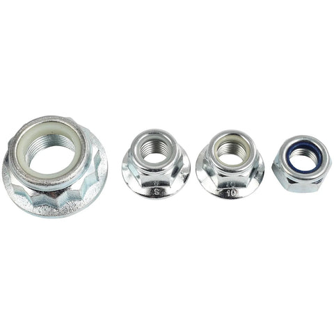 Front Left And Right Steering Knuckle And Wheel Hub Bearing Assembly Kit For Volkswagen Beetle 1999 To 2010 Golf 2000 To 2006 Jetta 1999 To 2005 Fits 288 MM Rotors Two Piece Replacement nuts