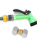 Heavy Duty Garden Hose Repair Kit Connectors For Quick Fixes And No Leak Seals, Pro Grade Aluminum Zinc Alloy Hose Connector Set