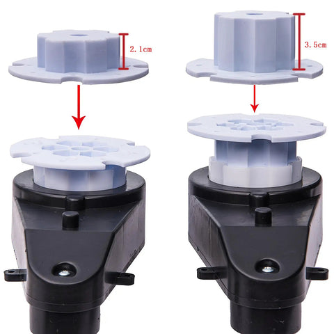 Drive Gear Kit For Kids Electric Ride On Cars Gearbox Motor And Wheel Assembly 2.1 Cm Drive Gear Replacement Parts For RS 550 Models Easy Install Gearbox Accessories For Kids Ride On Cars