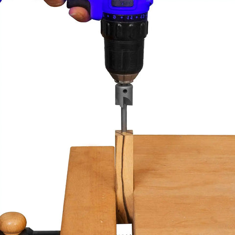 7 Piece Pen Barrel Trimming Set With Three Eighths, Seven Millimeter, Eight Millimeter, Ten Millimeter Pilot Shafts in use