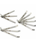 Ultimate Universal Valve Clearance Adjustment Ruler For Family Cars 1-3.25 Mm Durable Tool Kit; metal feeler gauges, 1-3.25 mm
