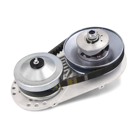 Heavy Duty 212cc Torque Converter Go Kart Clutch Kit with Three Quarter Inch Shaft Ten Tooth and Forty One Tooth Sprockets and Twelve Tooth
