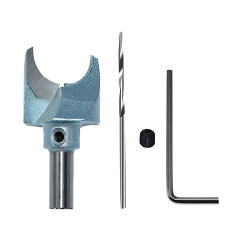 Top Shelf Tungsten Steel Router Bit For Wood Beads And Jewelry Crafting Hella Sharp 10Mm Shank with drill bit and tools.