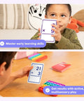 Fidget Game 179 Multiplication Flash Cards Set For Kids 0-12 Facts, Grade 2-4 Classroom Or Homeschool Math Practice with child