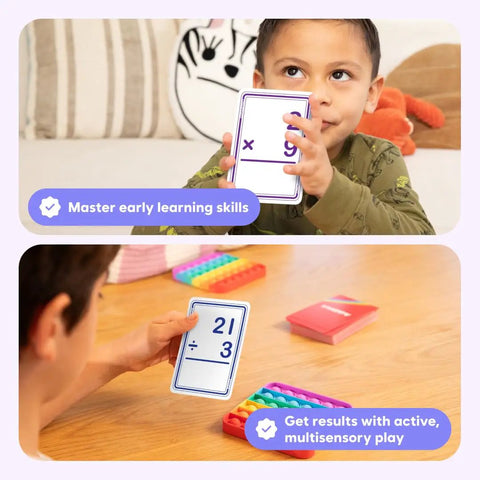 Fidget Game 179 Multiplication Flash Cards Set For Kids 0-12 Facts, Grade 2-4 Classroom Or Homeschool Math Practice with child