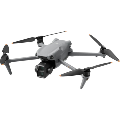 Air 3S Dope Drone Pro Bundle With RC 2 Fly More, 4K HDR Video, quadcopter design in mid-flight view.