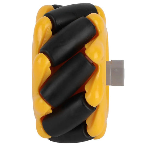 Omnidirectional 48mm Rubber Coated Wheel For TT Geared Motor DIY Smart Robot Car Slick