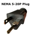 Digital QC Surge Protector And Noise Filter For Your Home Office Setup That Keeps Your Gear Safe, NEMA 5-20 Plug close-up
