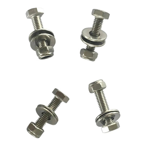 Stainless steel bolts and nuts for Hydrofoil Stabilizer Dorsal Fin Wing Sting For 5 To 150 HP Outboard Engines, durable marine part